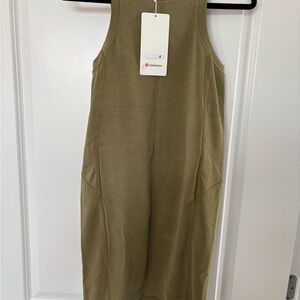 lululemon athletica Khaki Midi Dress